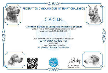 CACIB Rogla 1.6.2025